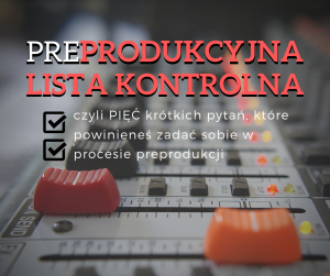 Read more about the article Preprodukcyjna lista kontrolna
